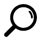 Magnifying glass icon